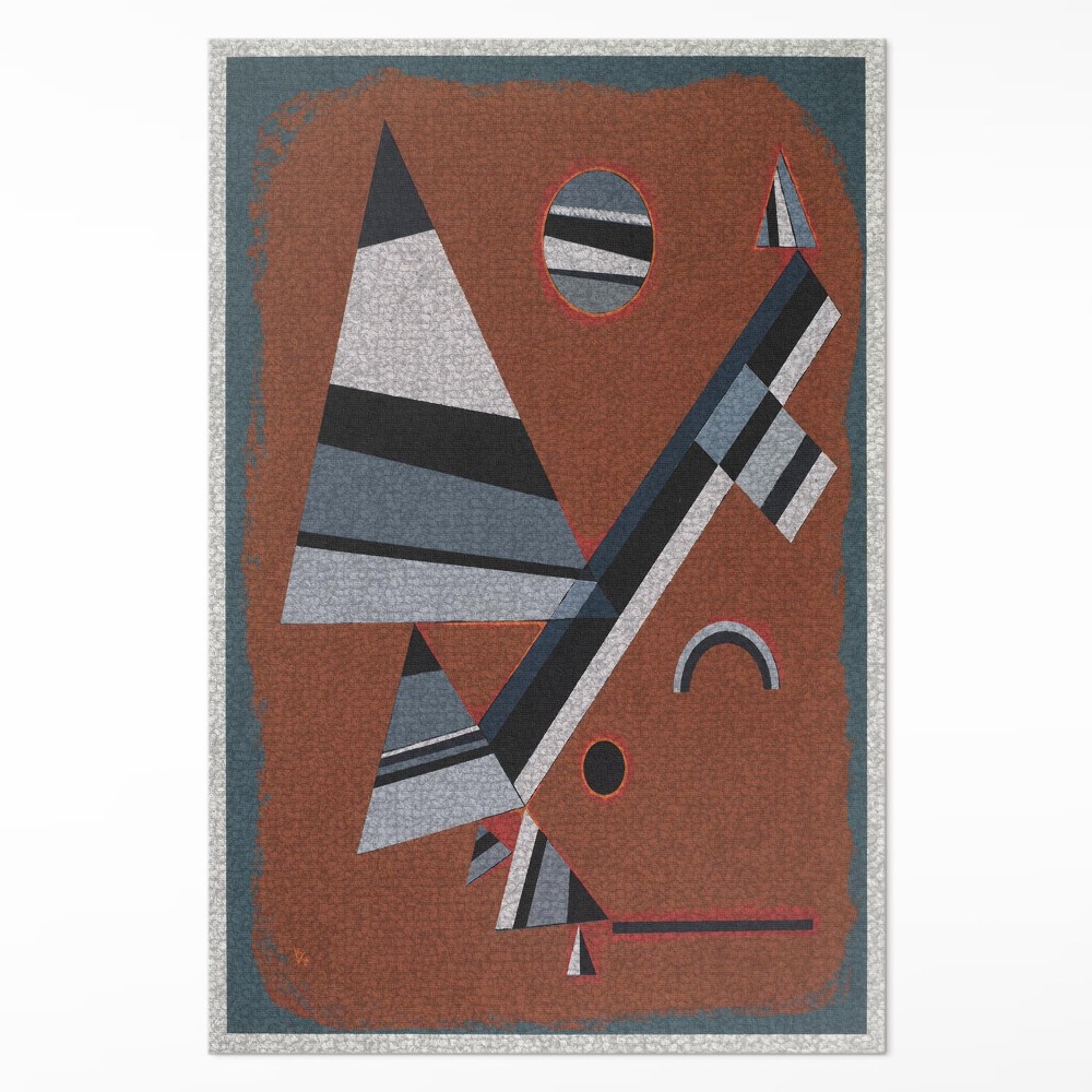 Vinylový koberec Šedá Wassila Kandinského