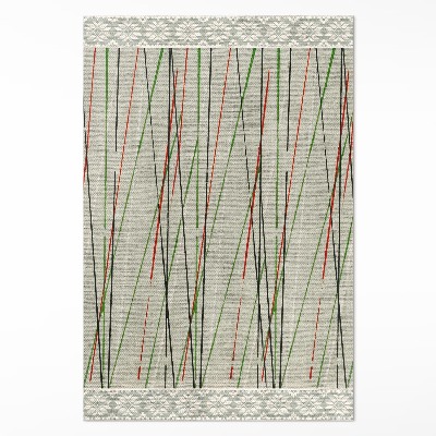 Vinylový koberec Japonský dřevoryt imitace tkaniny