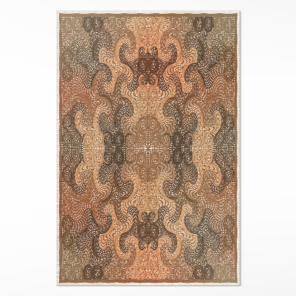 Vinylový koberec Dekorativní spirály orientální vzor