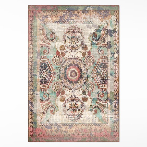 Vinylový koberec Barevný dekorativní ornament