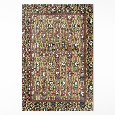 Vinylový koberec Vintage etno barevná mozaika vintage