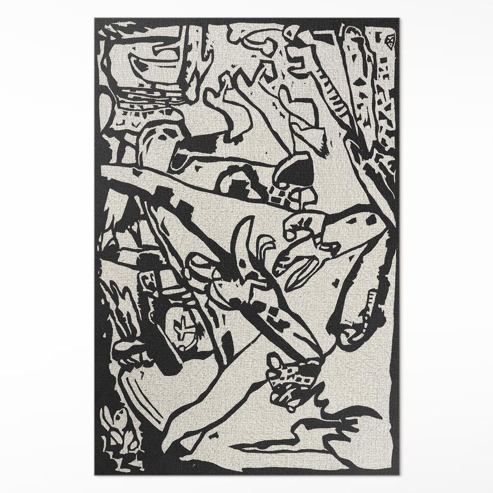 Vinylový koberec Kompozice Wassily Kandinského