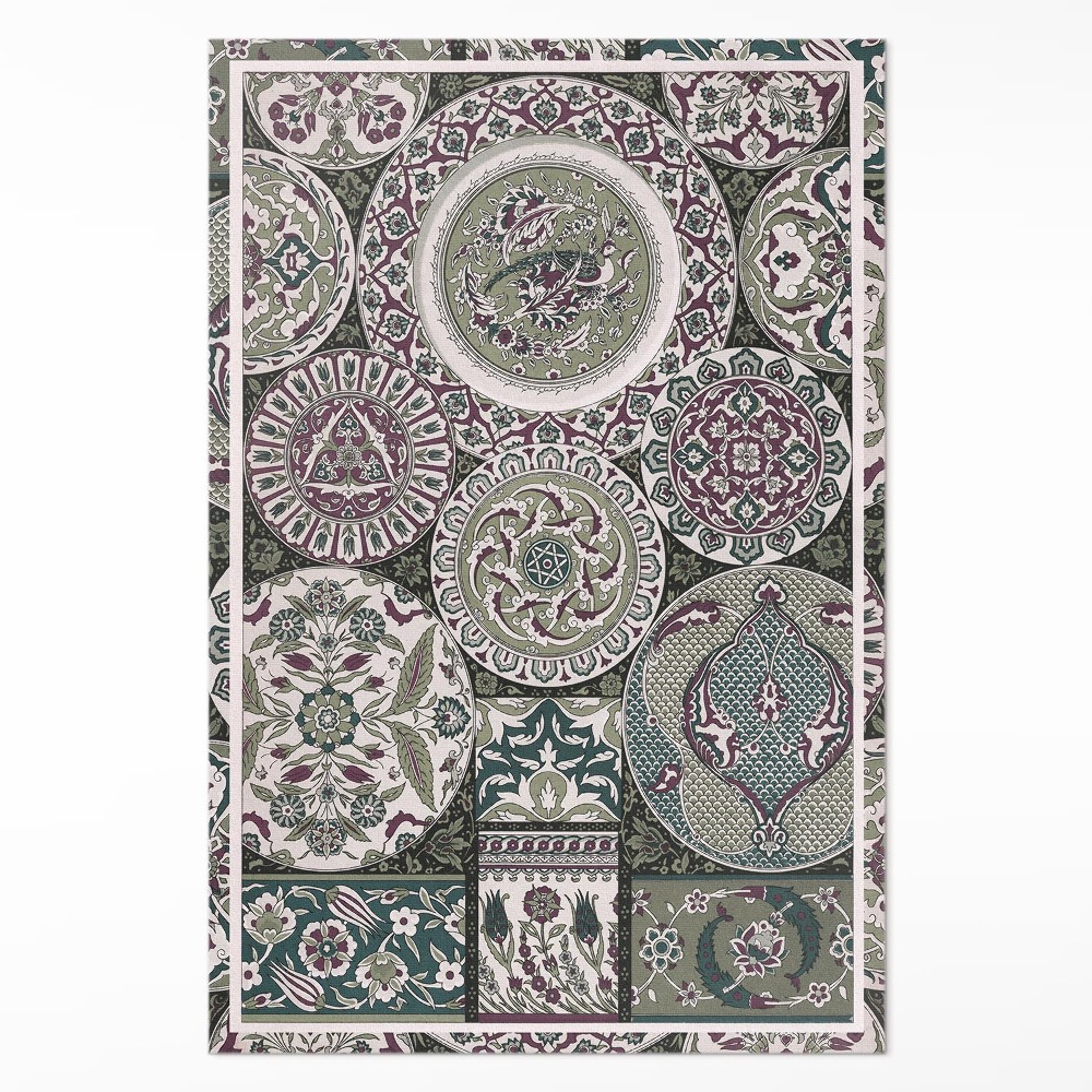 Vinylový koberec Mandaly Alberta Racineta