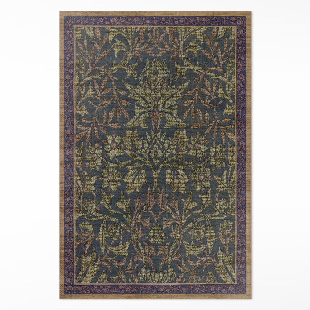 Vinylový koberec Květinová zahrada William Morris