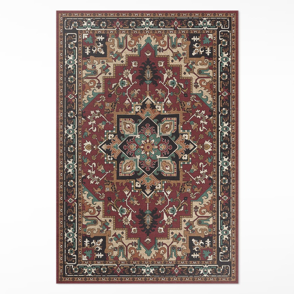 Vinylový koberec Klasický turecký vzor imitace tkaniny