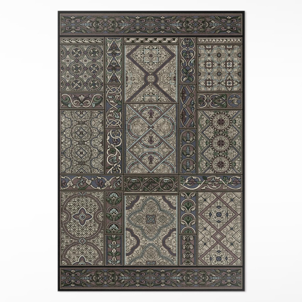 Vinylový koberec Středověk Albert Racinet