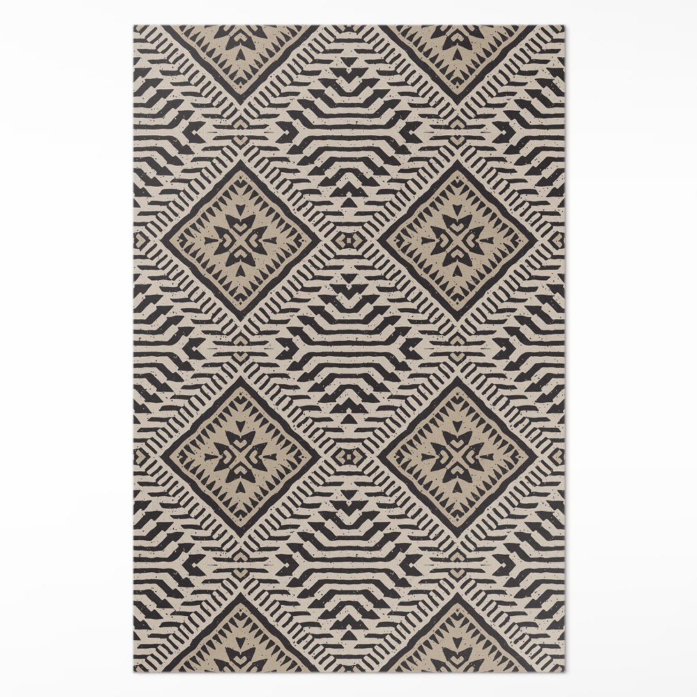 Vinylový koberec Indiánské vzornictví boho ornament