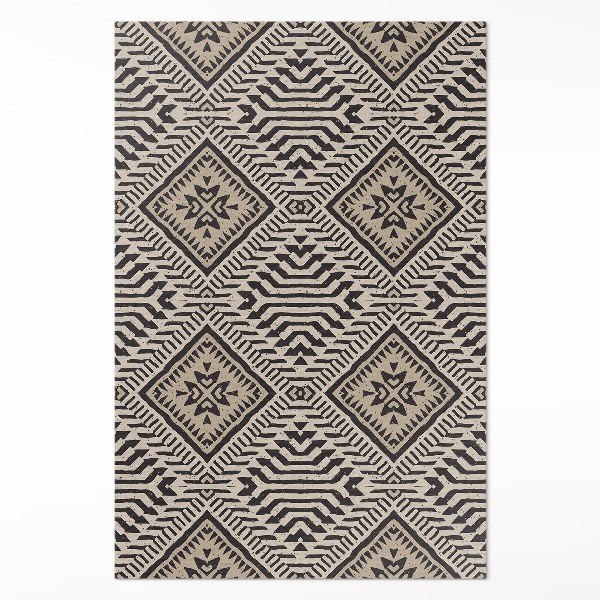 Vinylový koberec Indiánské vzornictví boho ornament