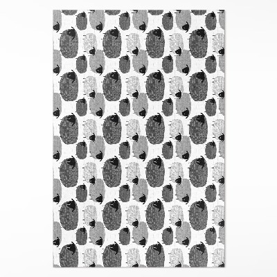 Vinylový koberec Malované ovce pravidelný vzor