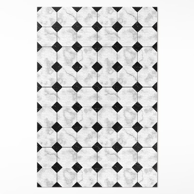 Vinylový koberec Módní mramorové vzornictví dlaždice