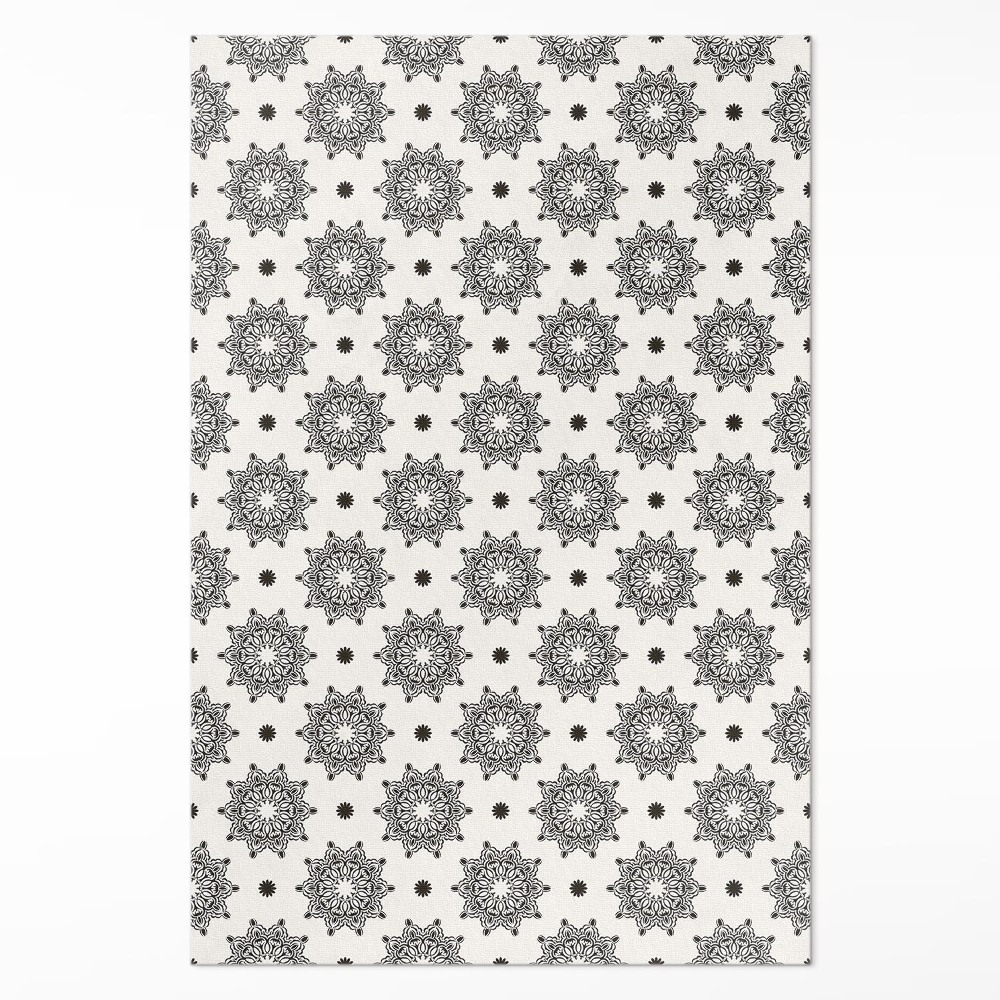 Vinylový koberec Malé mandaly orientální boho vzor