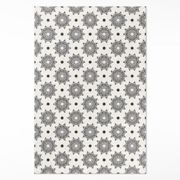 Vinylový koberec Malé mandaly orientální boho vzor