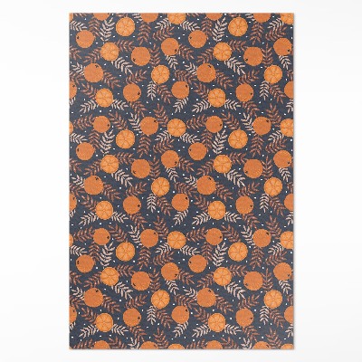 Vinylový koberec Ilustrace pomeranče a listy