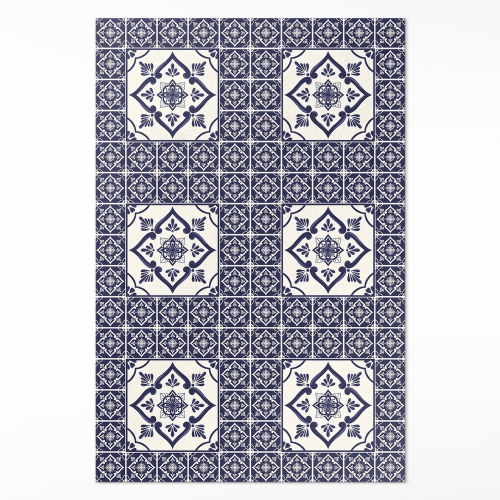 Vinylový koberec Ozdobné dlaždice v portugalském stylu