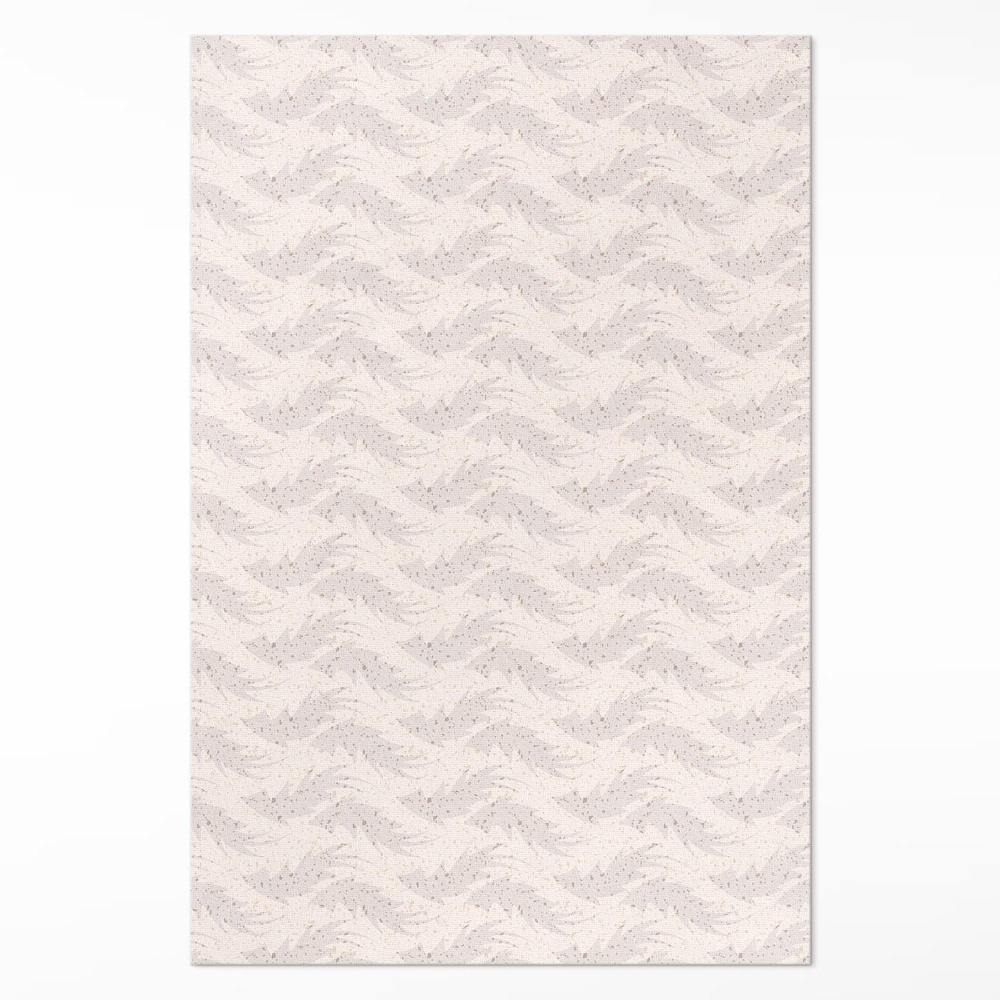 Vinylový koberec Jemné listy v tlumených barvách