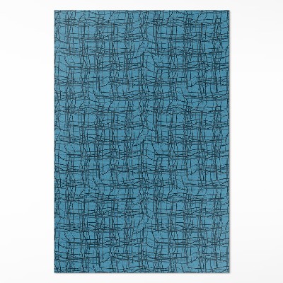 Vinylový koberec Vzor tkaniny nepravidelná vlákna materiálu