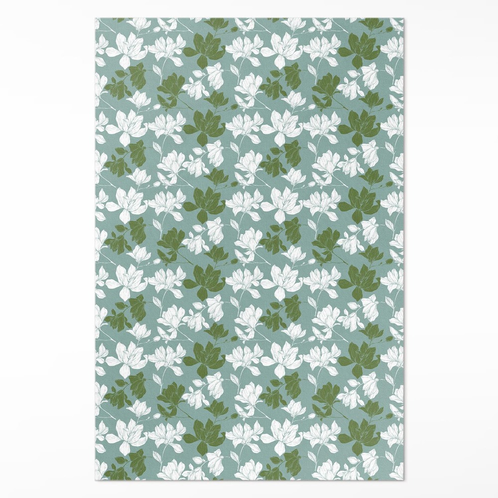 Vinylový koberec Jemné květiny květinový vzor