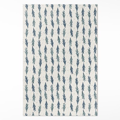 Vinylový koberec Drobné lístky dekorativní boho vzor