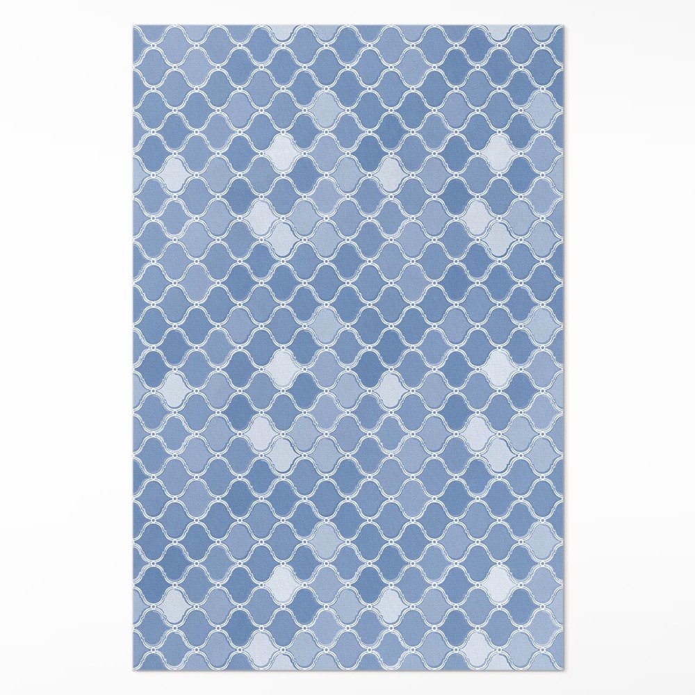 Vinylový koberec Středomořská mozaika jemné dlaždice