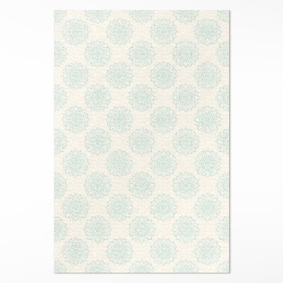 Vinylový koberec Světlé slunečnice květinový vzor