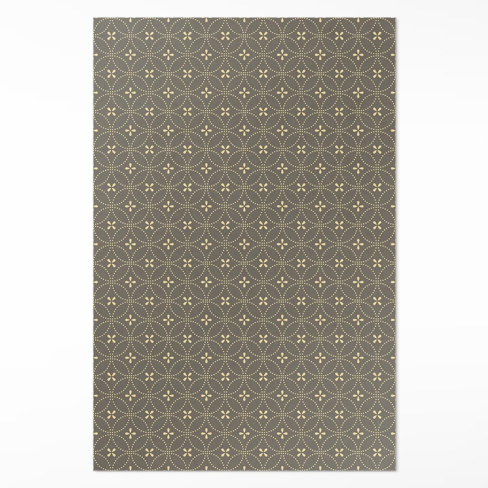 Vinylový koberec Módní vzor stylové kruhy