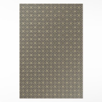 Vinylový koberec Módní vzor stylové kruhy