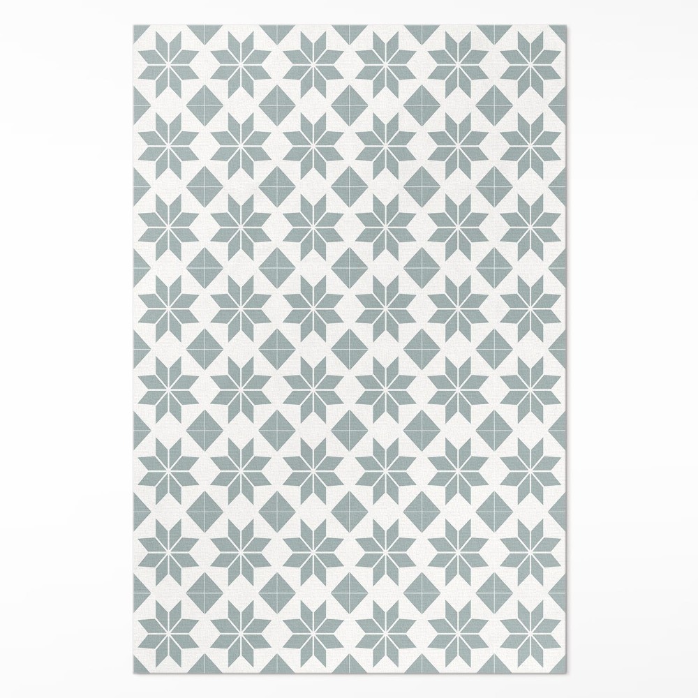 Vinylový koberec Dekorativní hvězdičky malé dlaždice