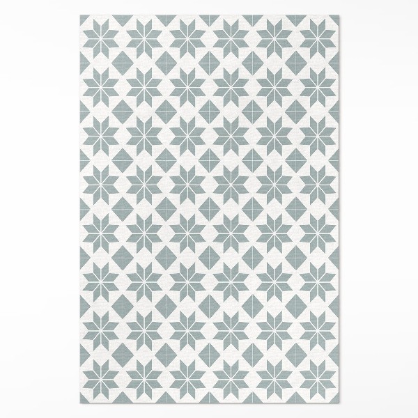 Vinylový koberec Dekorativní hvězdičky malé dlaždice