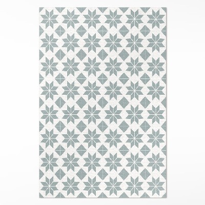 Vinylový koberec Dekorativní hvězdičky malé dlaždice