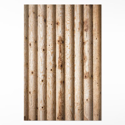 Vinylový koberec Prkna s suky dřevěné trámy