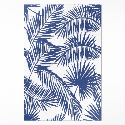 Vinylový koberec Tropické listy ilustrace