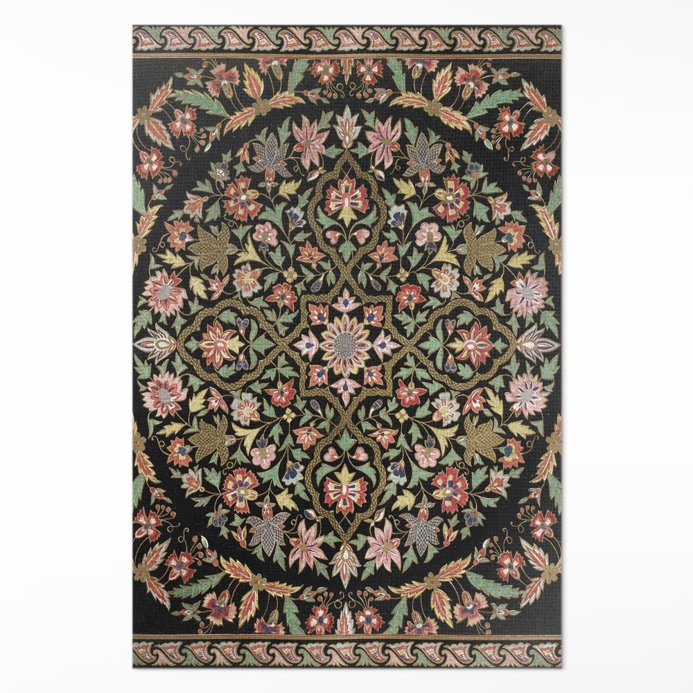 Vinylový koberec Barevný hippies vzor