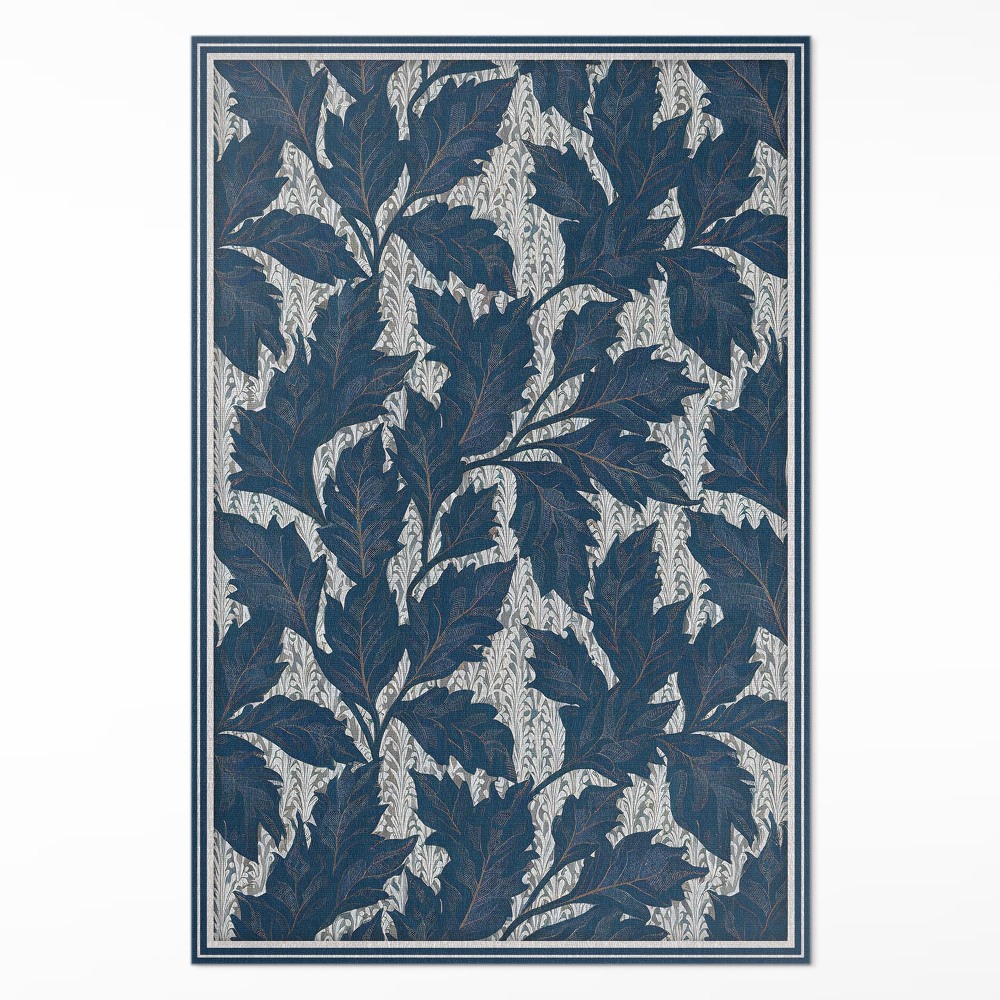 Vinylový koberec Dekorativní listy ve starém stylu