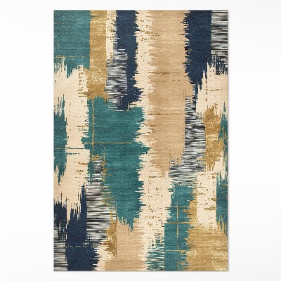 Vinylový koberec Abstraktní skvrny stopy opotřebované barvy