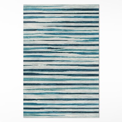 Vinylový koberec Statická kompozice pruhy barvy abstrakce