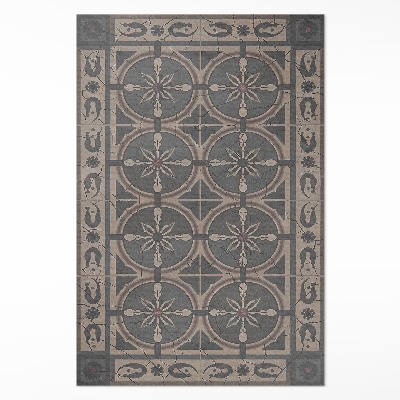 Vinylový koberec Rustikální geometrický ornament