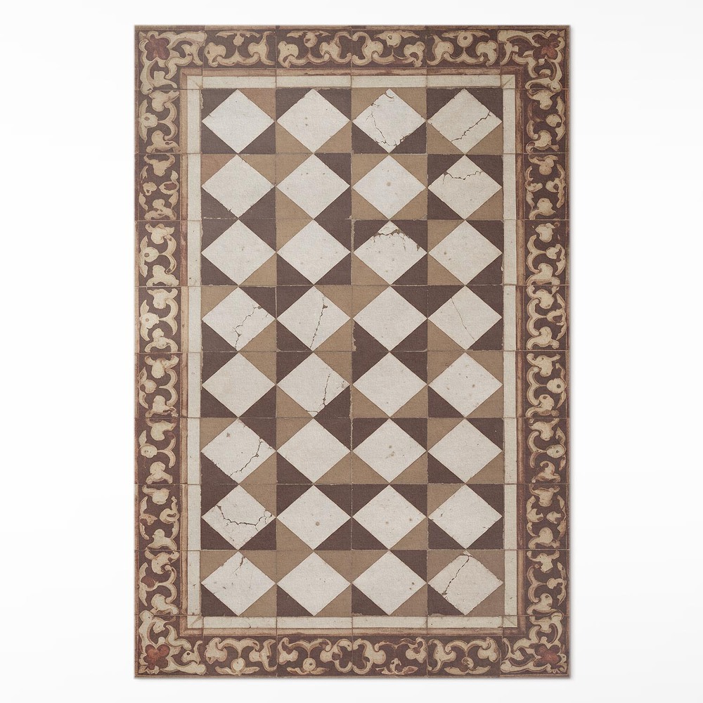 Vinylový koberec Elegantní vzory ve starém stylu