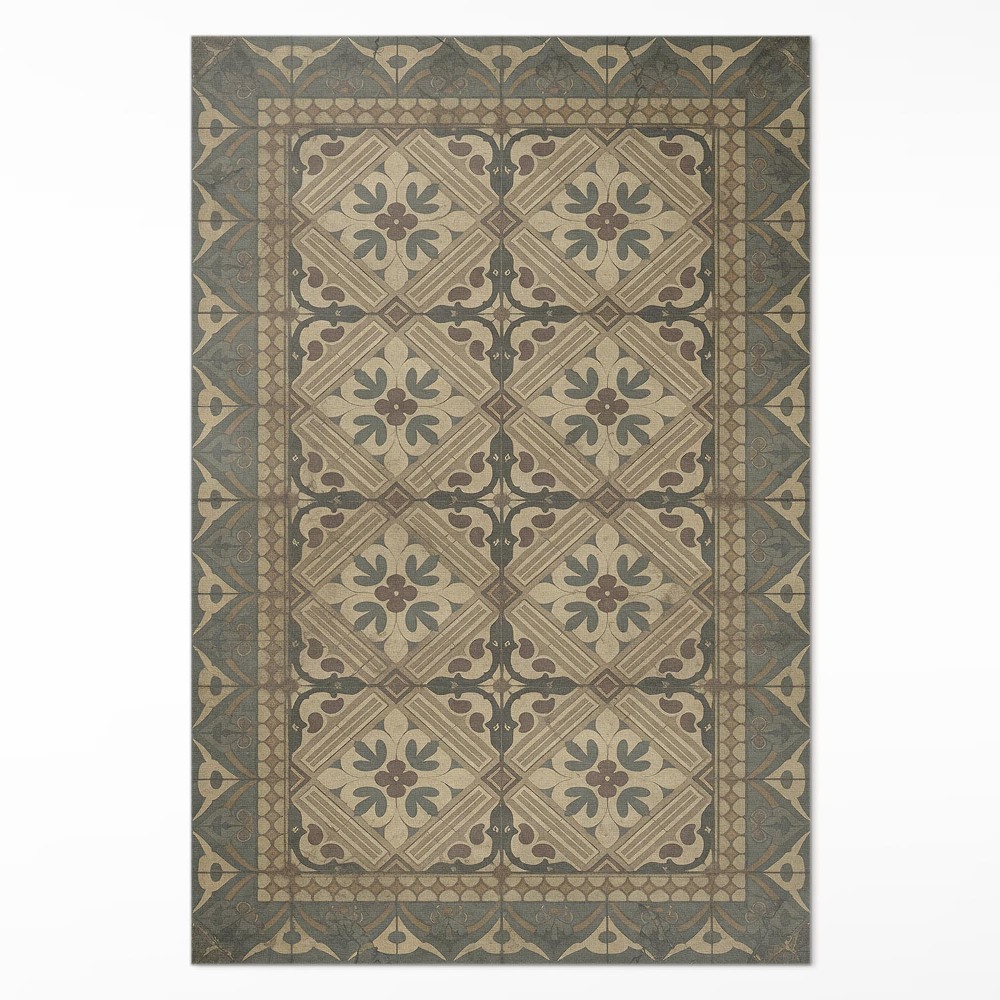 Vinylový koberec Symetrické vintage vzory