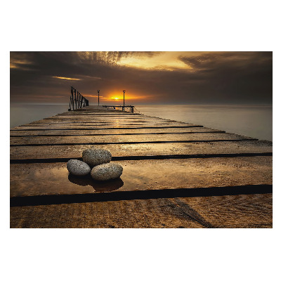 Tapeta na zeď Harmonický mír mostu Sunset Bridge