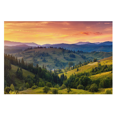 Tapeta do obyvaku Malebné kopce horské krajiny