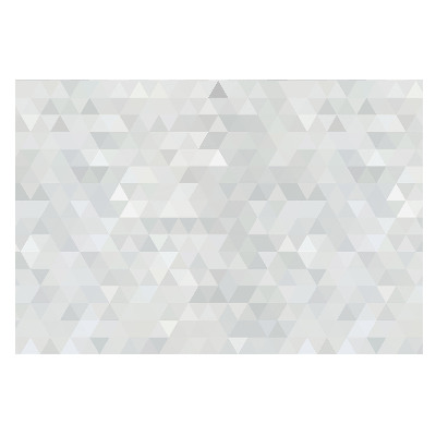 Samolepící tapeta Geometrické trojúhelníky v odstínech šedé
