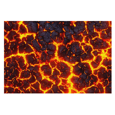 Tapeta Energický abstraktní lávový vzor