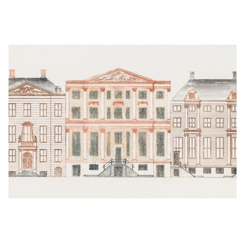 Samolepící tapeta Architektonické klasické fasády