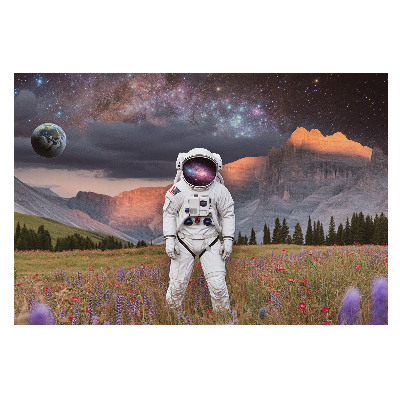 Tapeta na zeď Surrealistický astronaut v horách