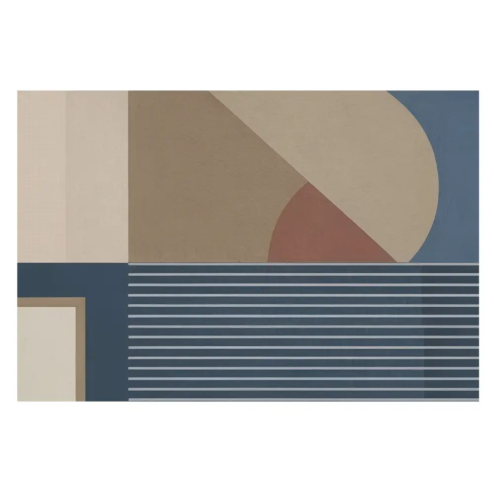 Tapeta na zeď Geometrický minimalismus s nádechem elegance