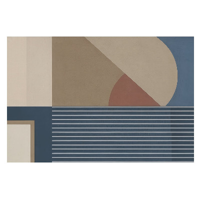Tapeta na zeď Geometrický minimalismus s nádechem elegance
