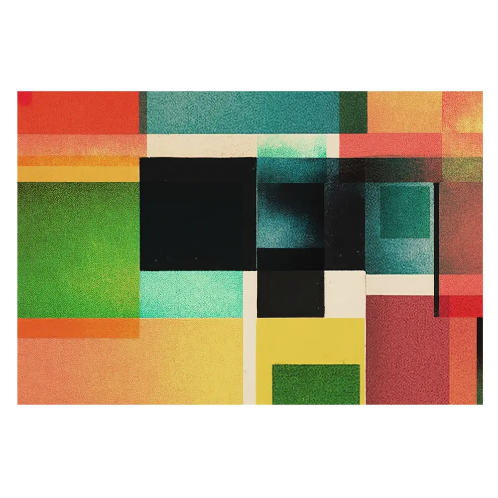 Tapeta na zeď Barevné geometrické tvary