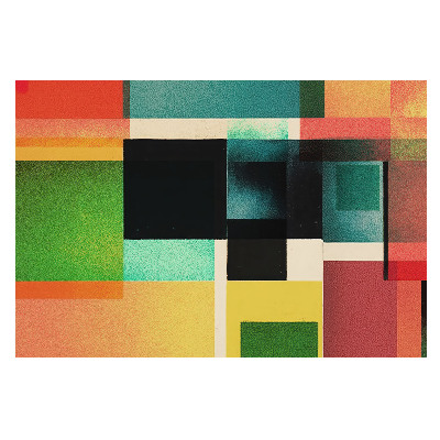 Tapeta na zeď Barevné geometrické tvary