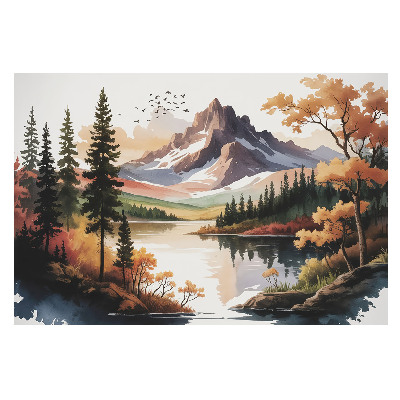 Samolepící tapeta Podzimní horské panorama