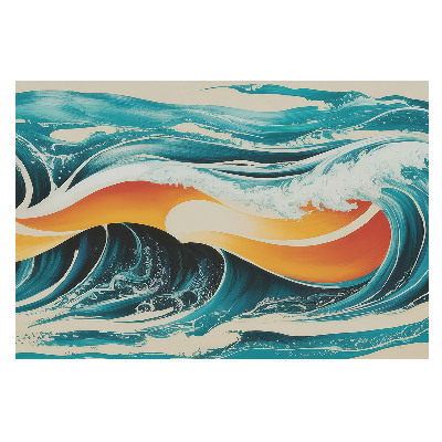 Tapeta do obyvaku Abstraktní oceán energie